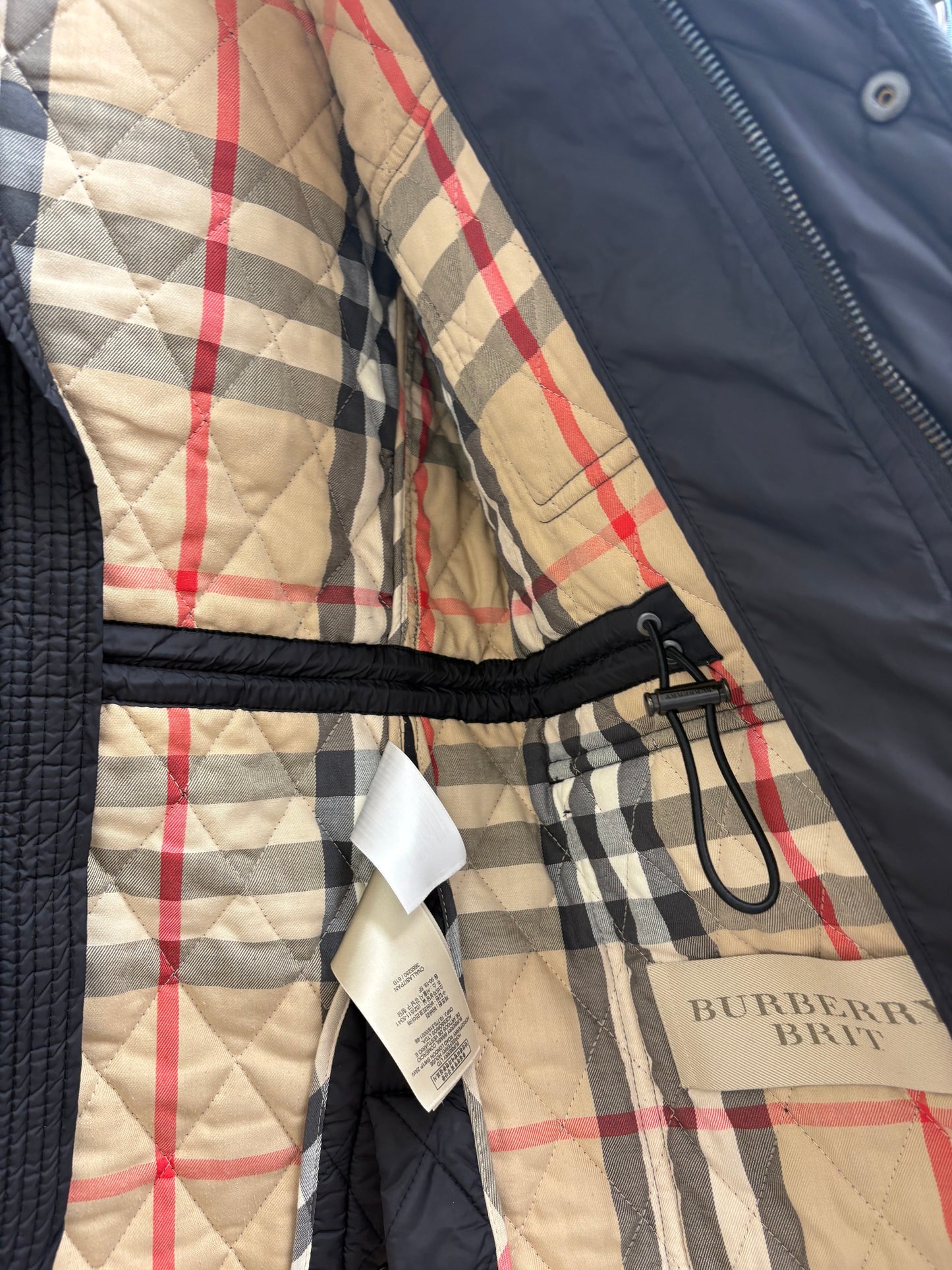 Burberry Brit Black Jacket Size Small