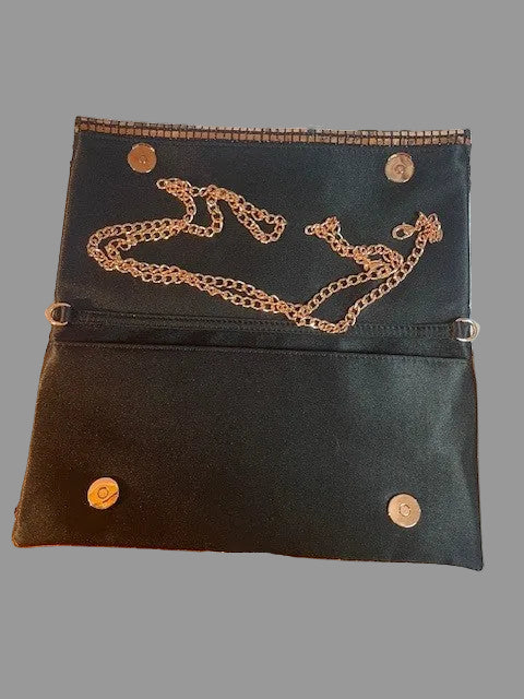 Love Moschino Sequin Bronze Clutch Bag / Shoulder bag - New With Tags & Dust Bag