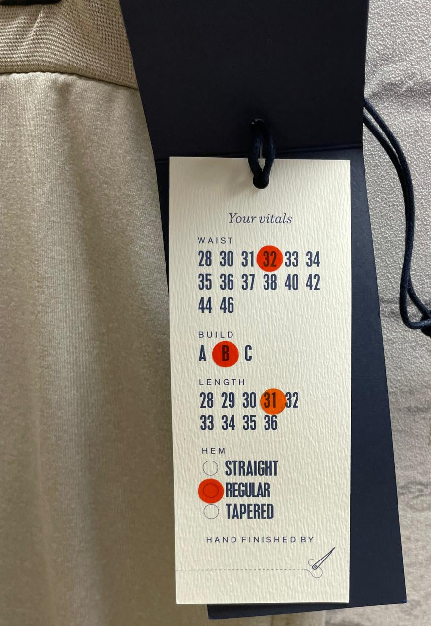 SPOKE Joggers Mens W32 L31 Beige House Trousers Loose Fit Pockets Stretch