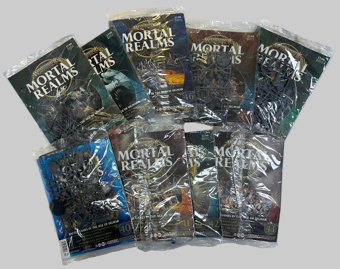 WARHAMMER Age of sigma Mortal Realms bundle issues 40-48
