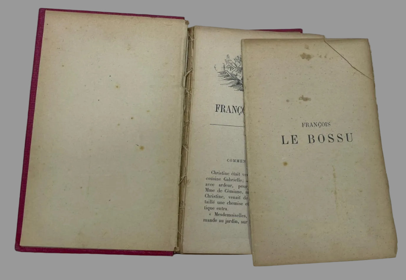 Francois Le Bossu by Mme La Comtesse De Ségur 1908 Edition.