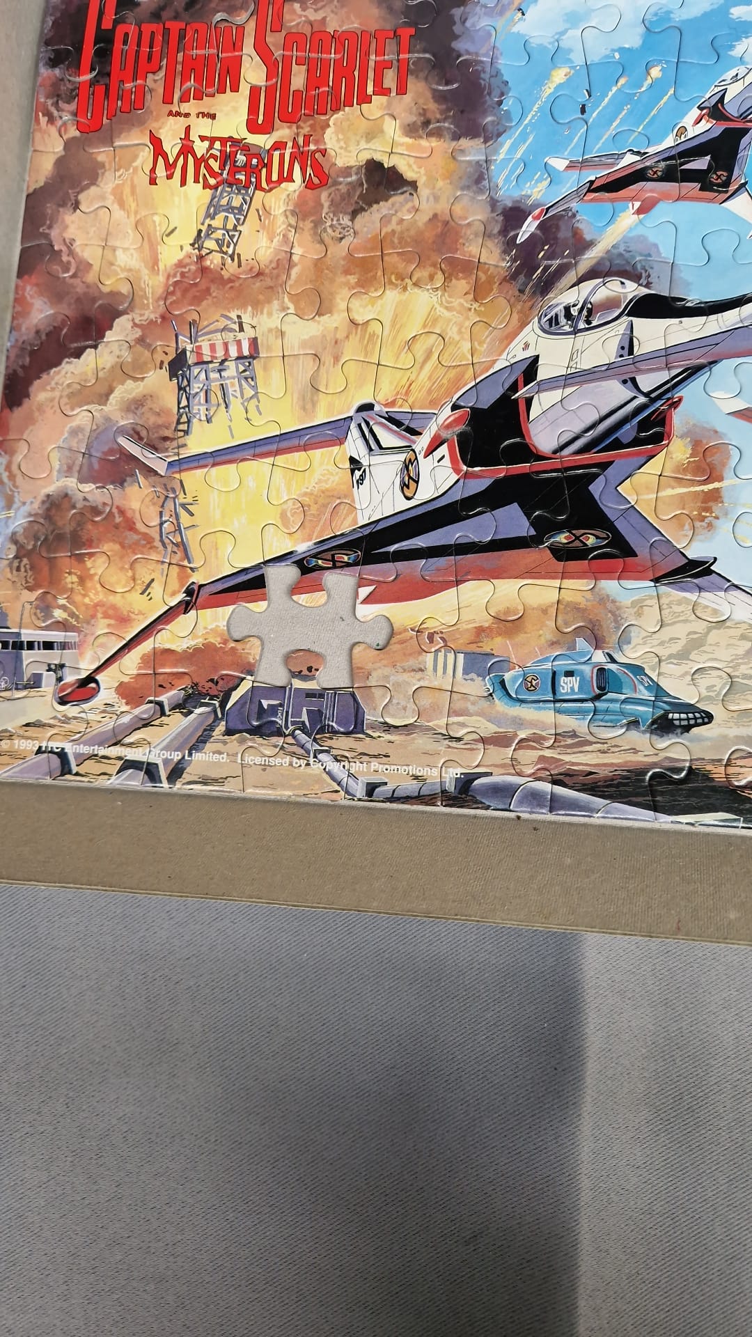 Thunderbirds Puzzles - Vintage 1990's - Used - Collectible - Vintage