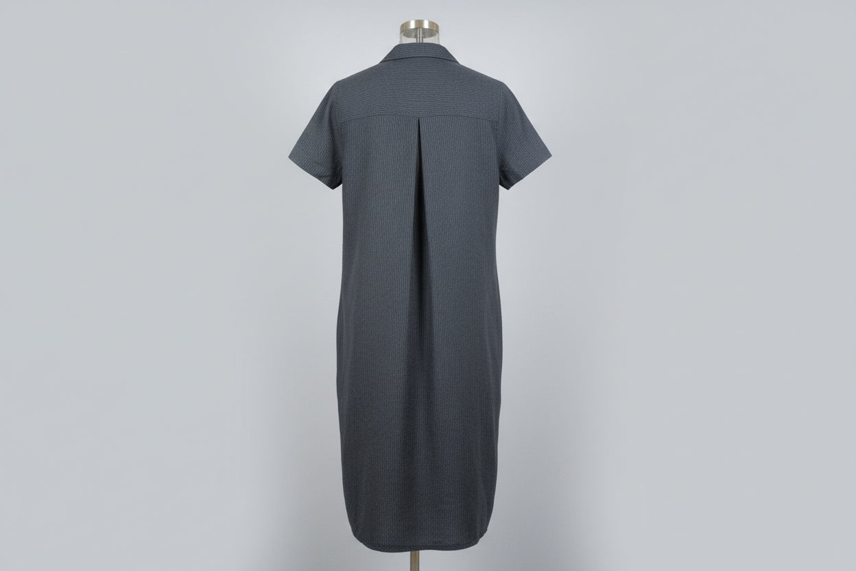 TOAST Shirt Smock Pinstripe Dress- Women's Size 14- USED GOOD CONDITION