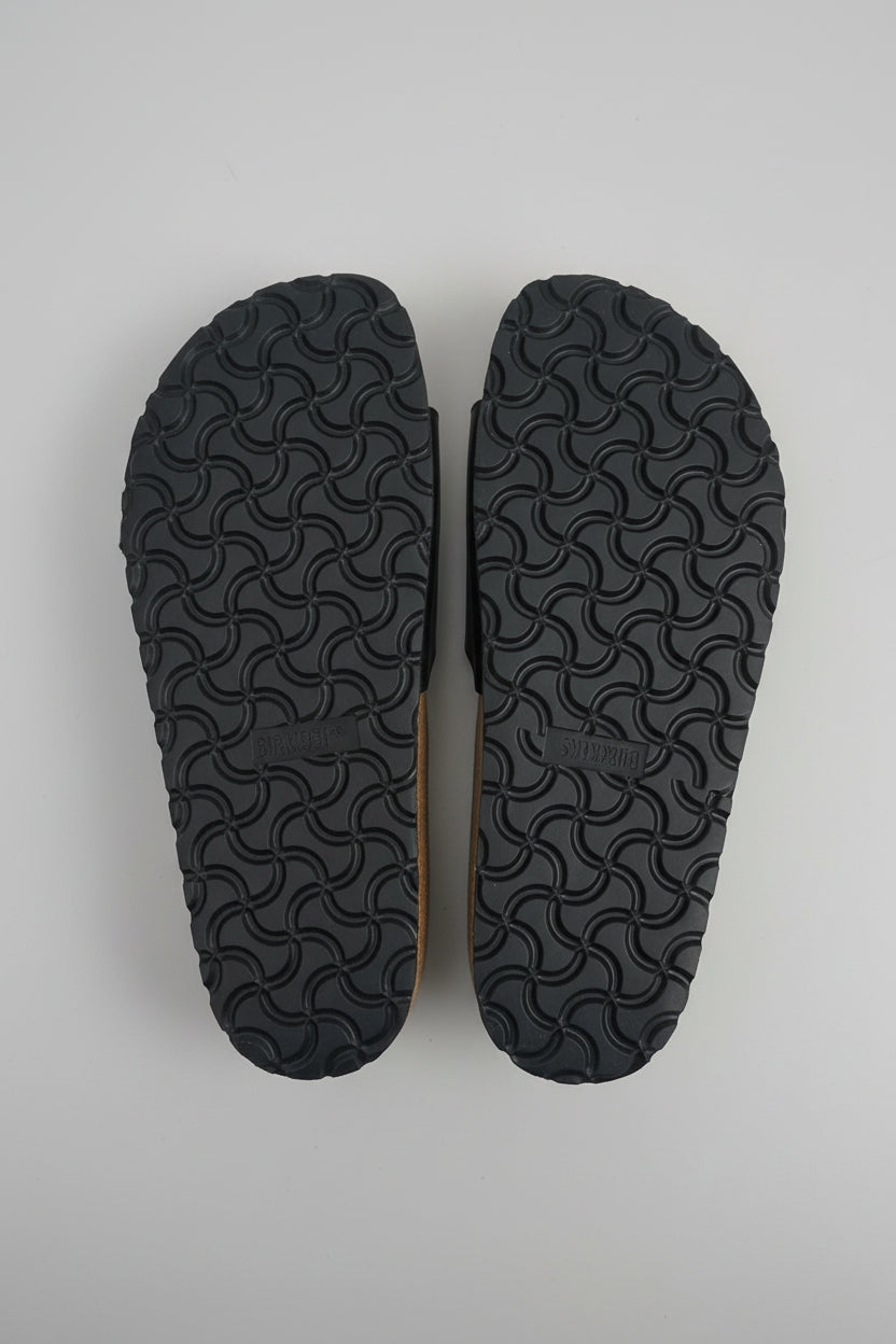 Birkenstock Buckled Sandals Matte Black Two Strap Slip-On's UK 5 EU 38