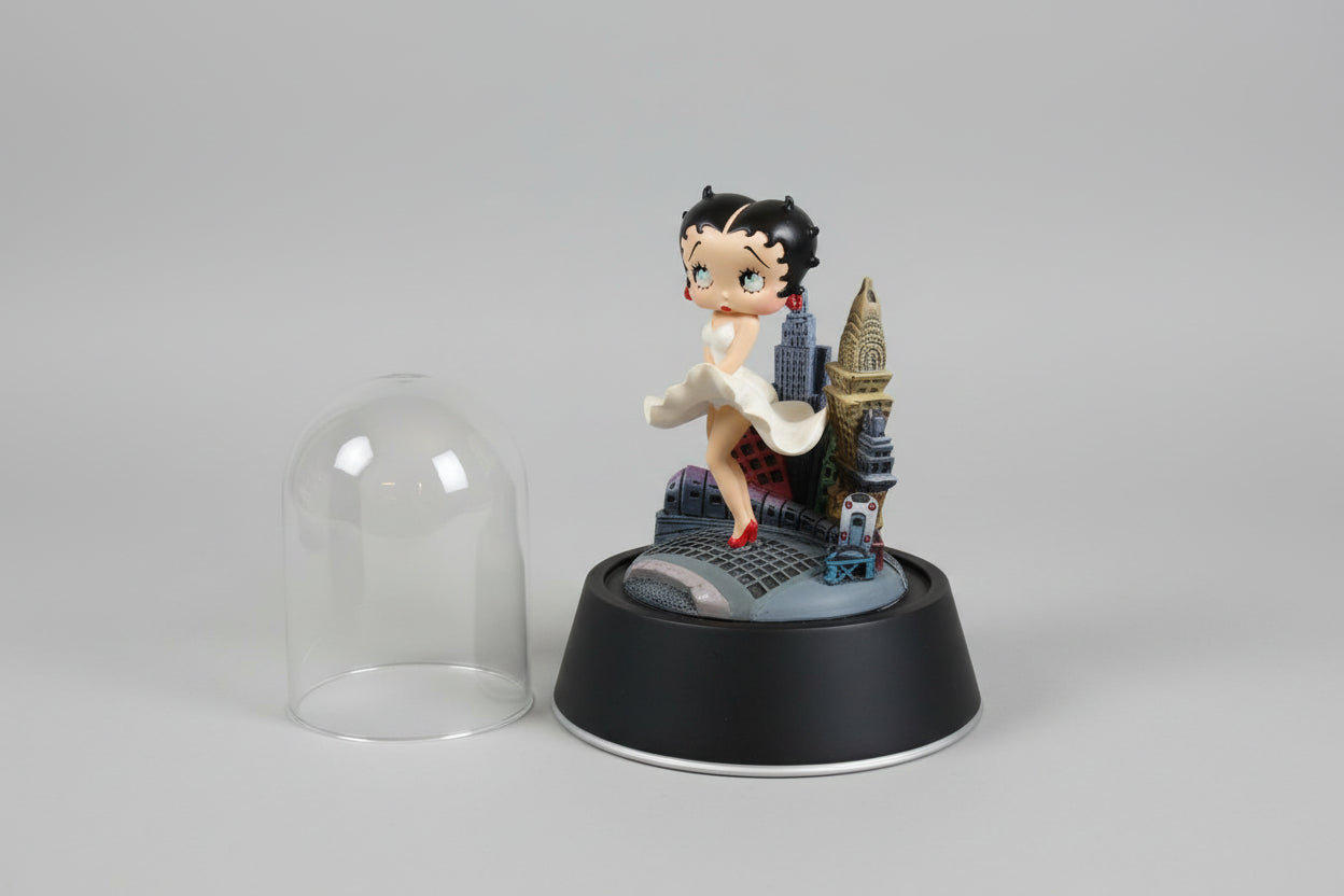 Betty Boop Cool Breeze Hand-painted Sculpture Limited Edition 1996 - GOOD USED CONDITION