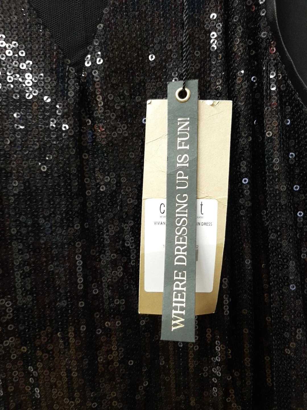 BNWT COAST Vivianna Pleated Sequin Dress UK 12 EU 40 Black New