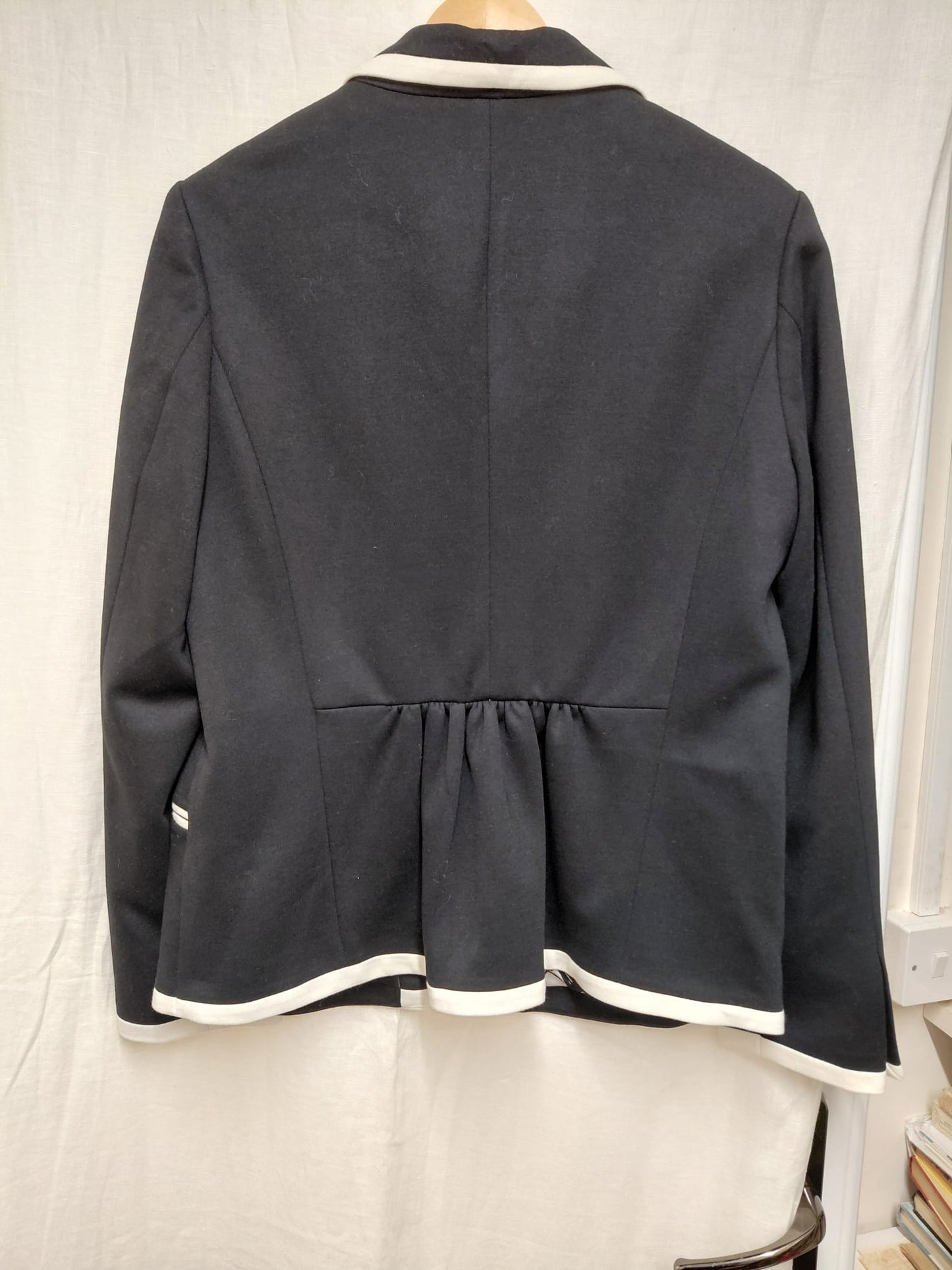 Per Una Black & White Blazer M&S UK 16 EU 44 Jacket - BNWT New