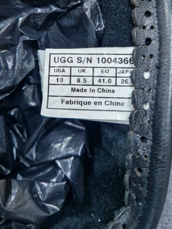 Ugg Cyrinda Black Suede Boots