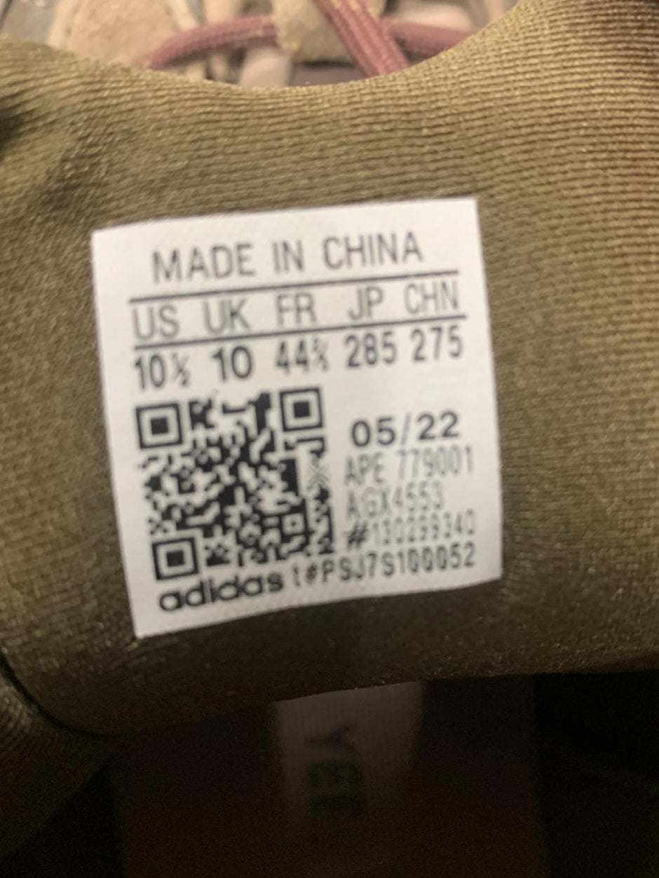 Adidas Yeezy 500 High Taupe black uk 10 Eu44.5