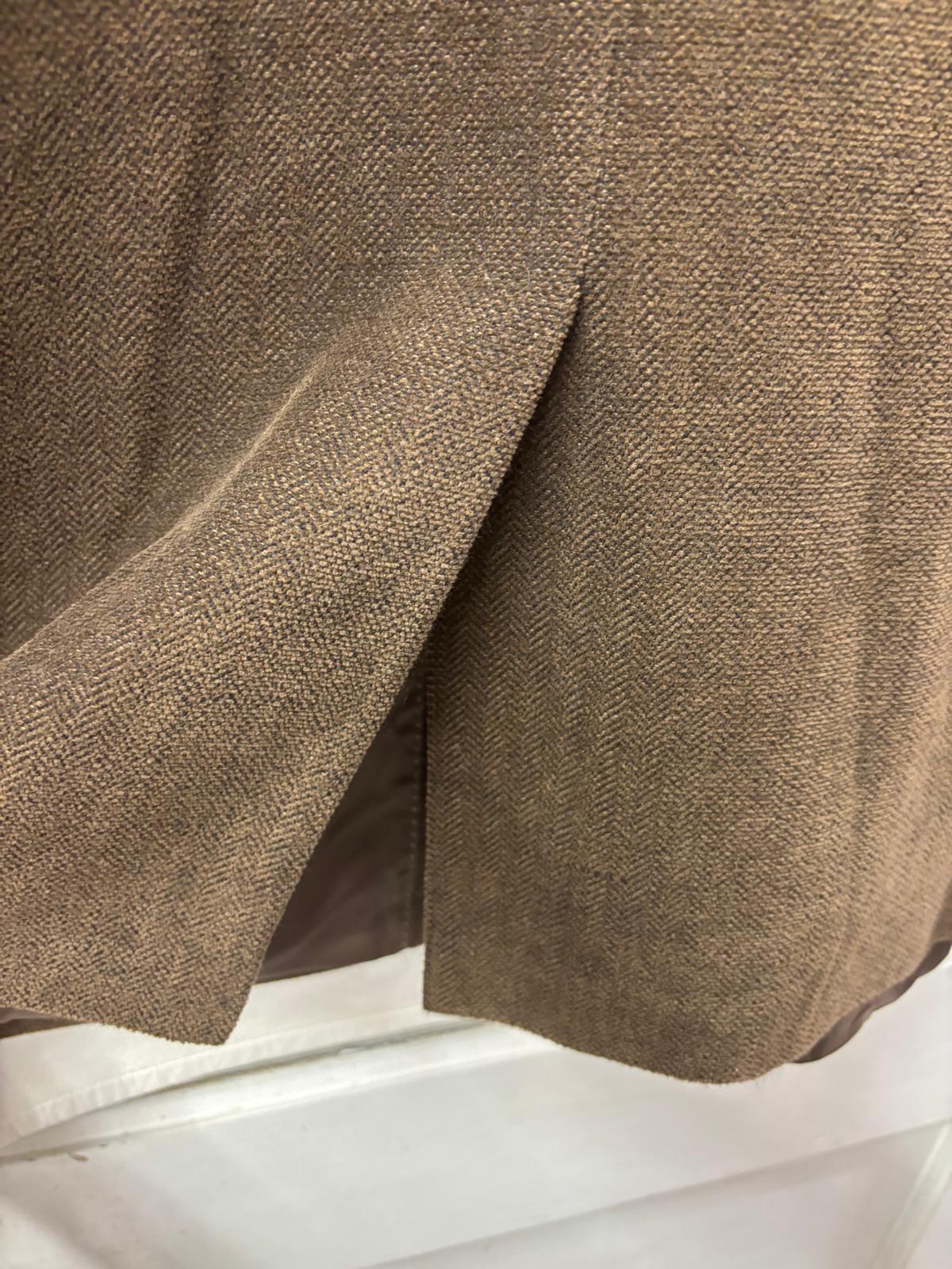 Atelier Torina Blazer Brown Cotton Wool Size 56 / 46R Jacket