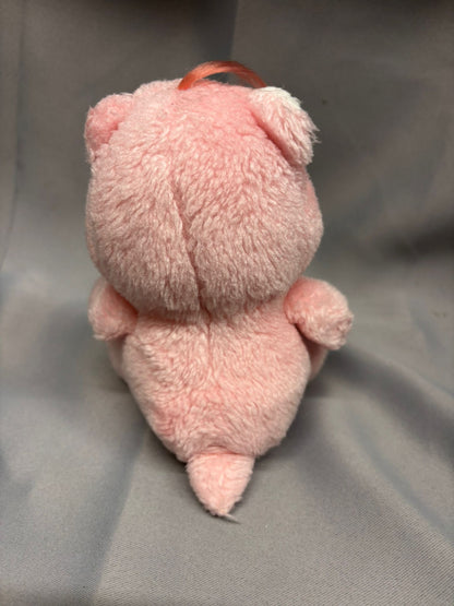 Vintage Original 1980's Care Bear 8" Love-a-Lot Plush Pre-love