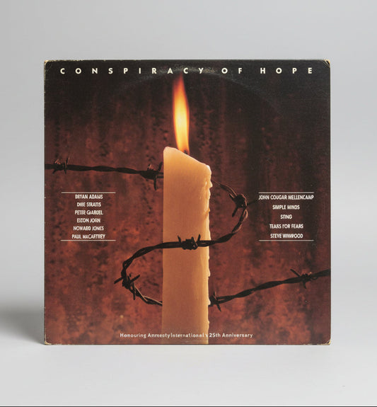 conspiracy of hope signed LP, Sting (used)