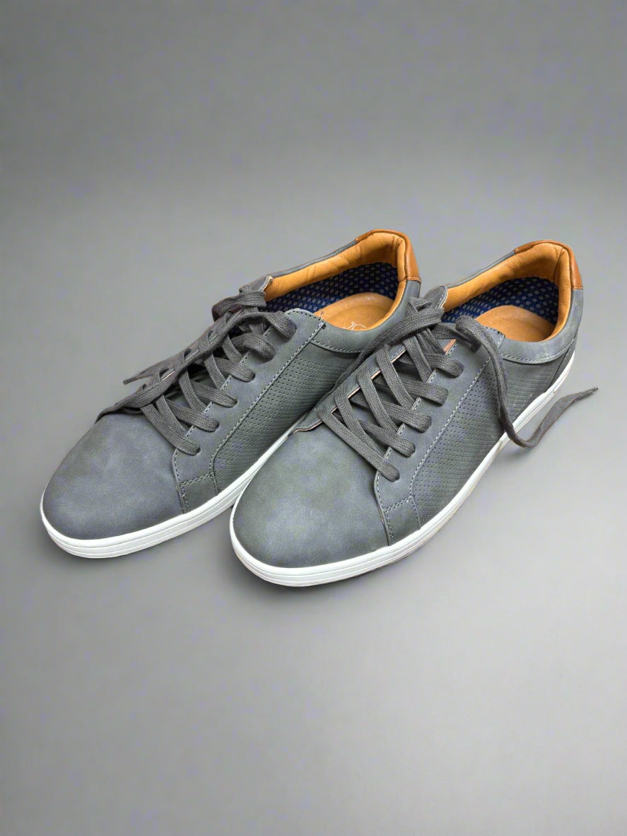 Dune Tezzy grey mens trainers size 9