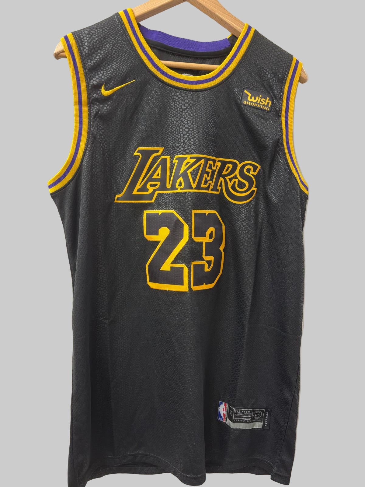 BNWT Lakers NBA Wish Shopping Basketball Jersey Vest Tank Top