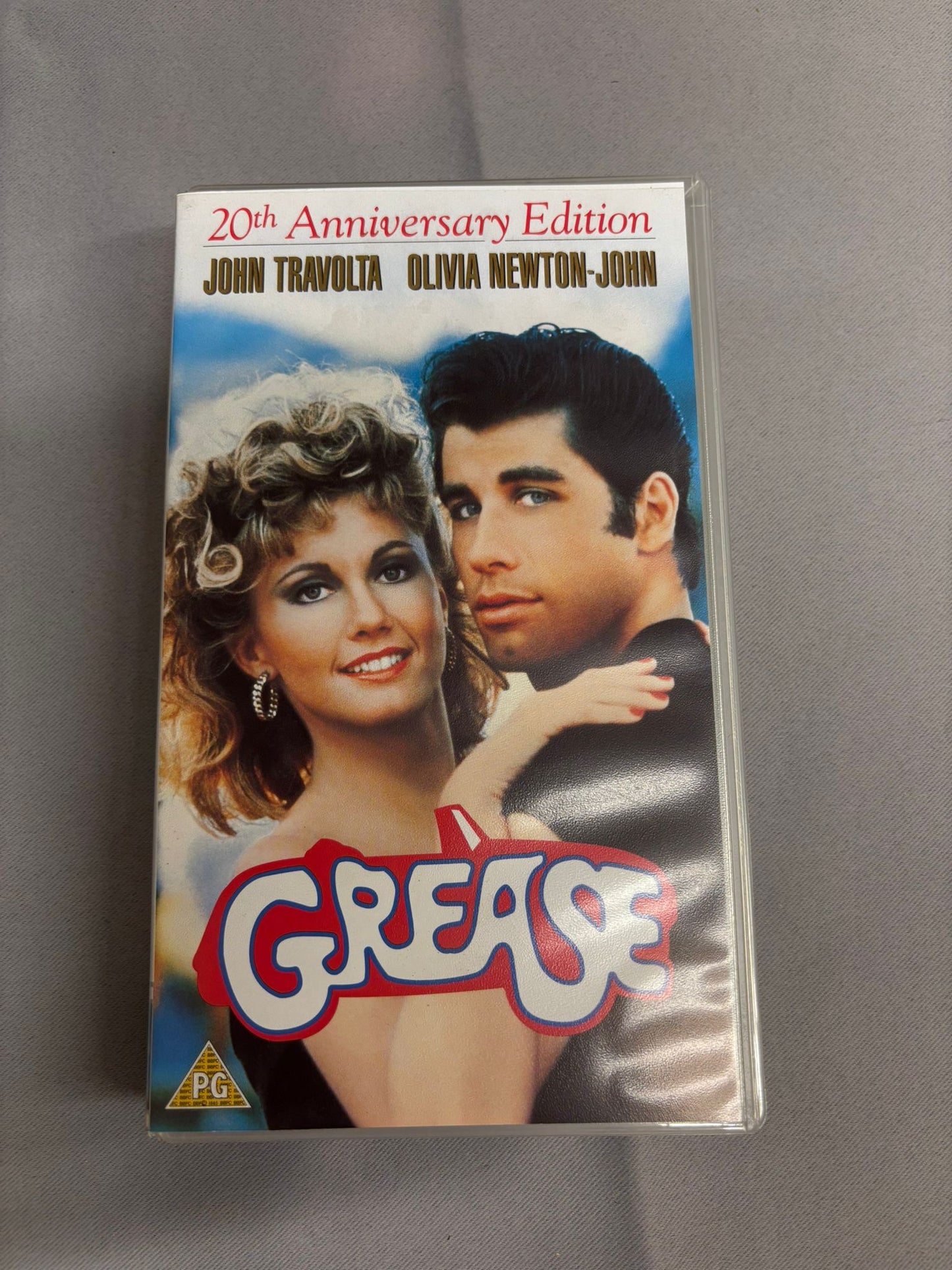 Grease VHS Film 20th Anniversary Edition John Travolta Olivia Newton-John Sealed Cassette