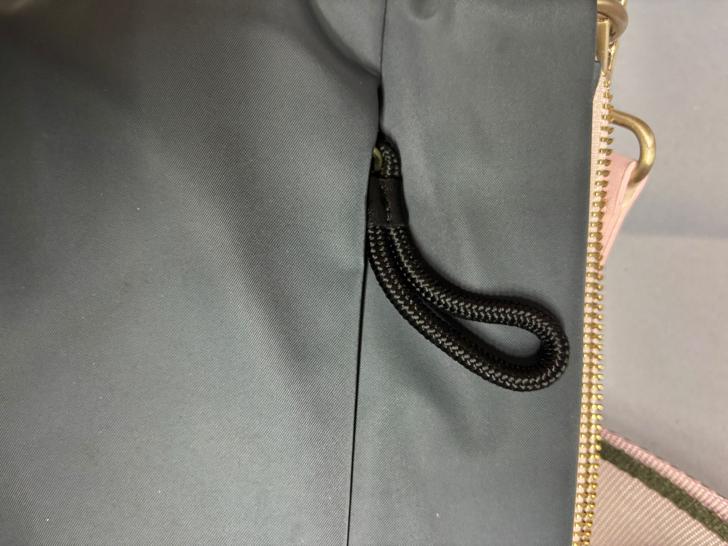 Radley Grey and Pink Crossbody Nylon Bag Excellent Used Condition