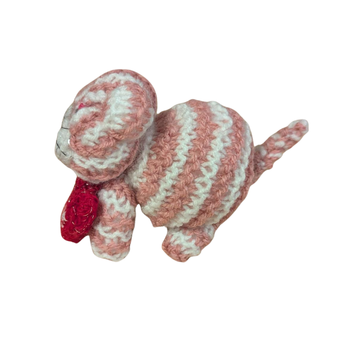 Bagpuss Knit Love Heart
