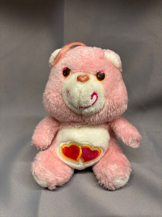 Vintage Original 1980's Care Bear 8" Love-a-Lot Plush Pre-love