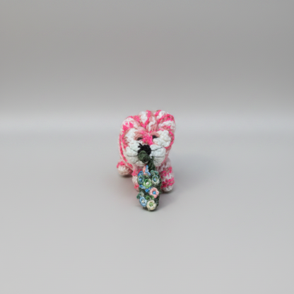 Bagpuss Knit with Flowers