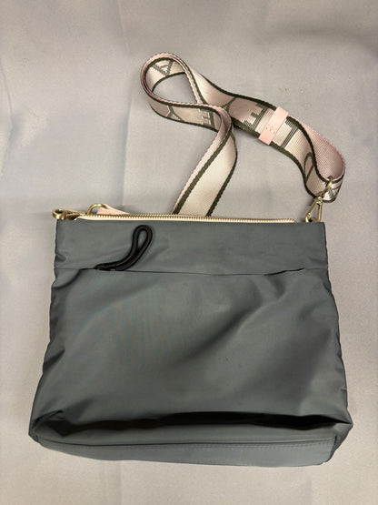 Radley Grey and Pink Crossbody Nylon Bag Excellent Used Condition