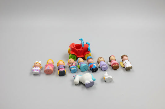 Early Learning Centre Assorted 12 x Vintage Figure Job-Lot Bundle - ELC - Good Used Condition