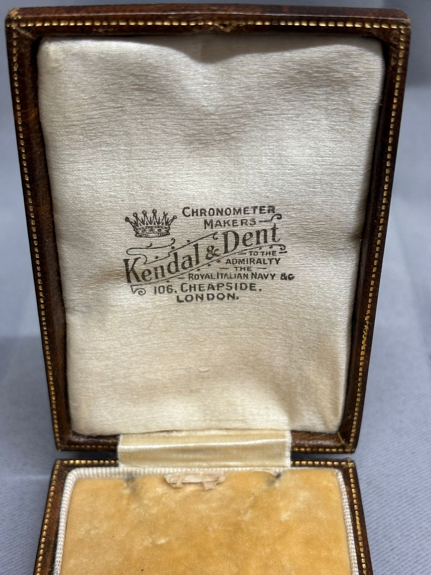 Kendal & Dent Vintage Jewellery Box