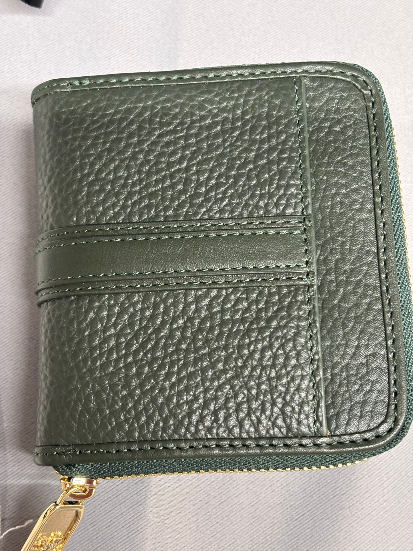 Paul Costelloe Green Crossbody Leather Bag and Matching Purse New