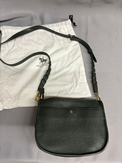 Paul Costelloe Green Crossbody Leather Bag and Matching Purse New