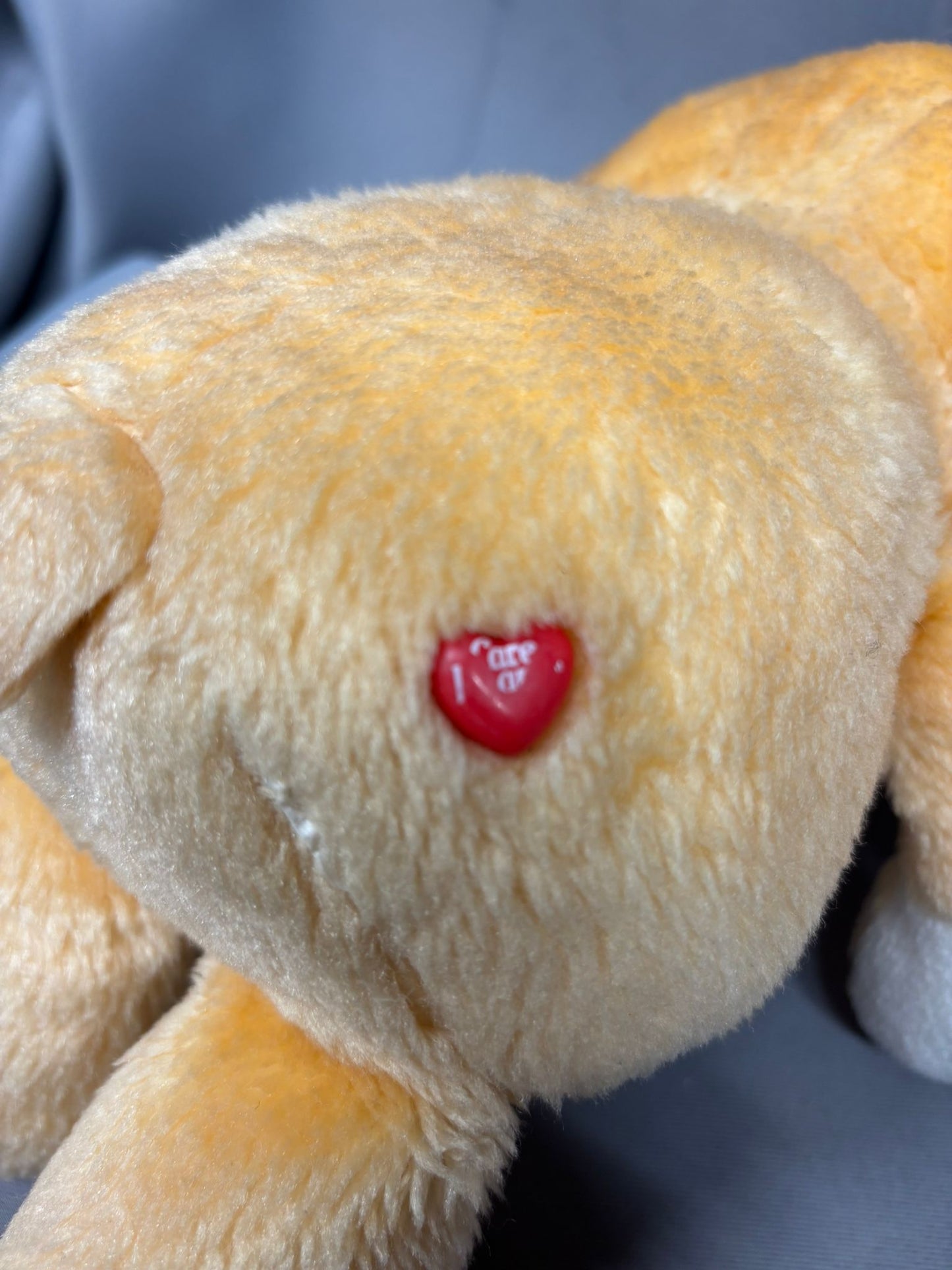 Vintage Original 1980's Care Bear Cousin 12" Champ Bear Plush Pre-love