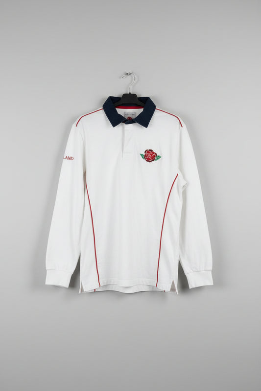 England Rugby Union Long-Sleeve Top - Collared - Size Medium