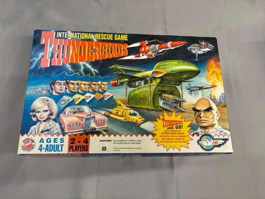 Thunderbirds International Rescue Board Game Peter Pan Playthings 1992