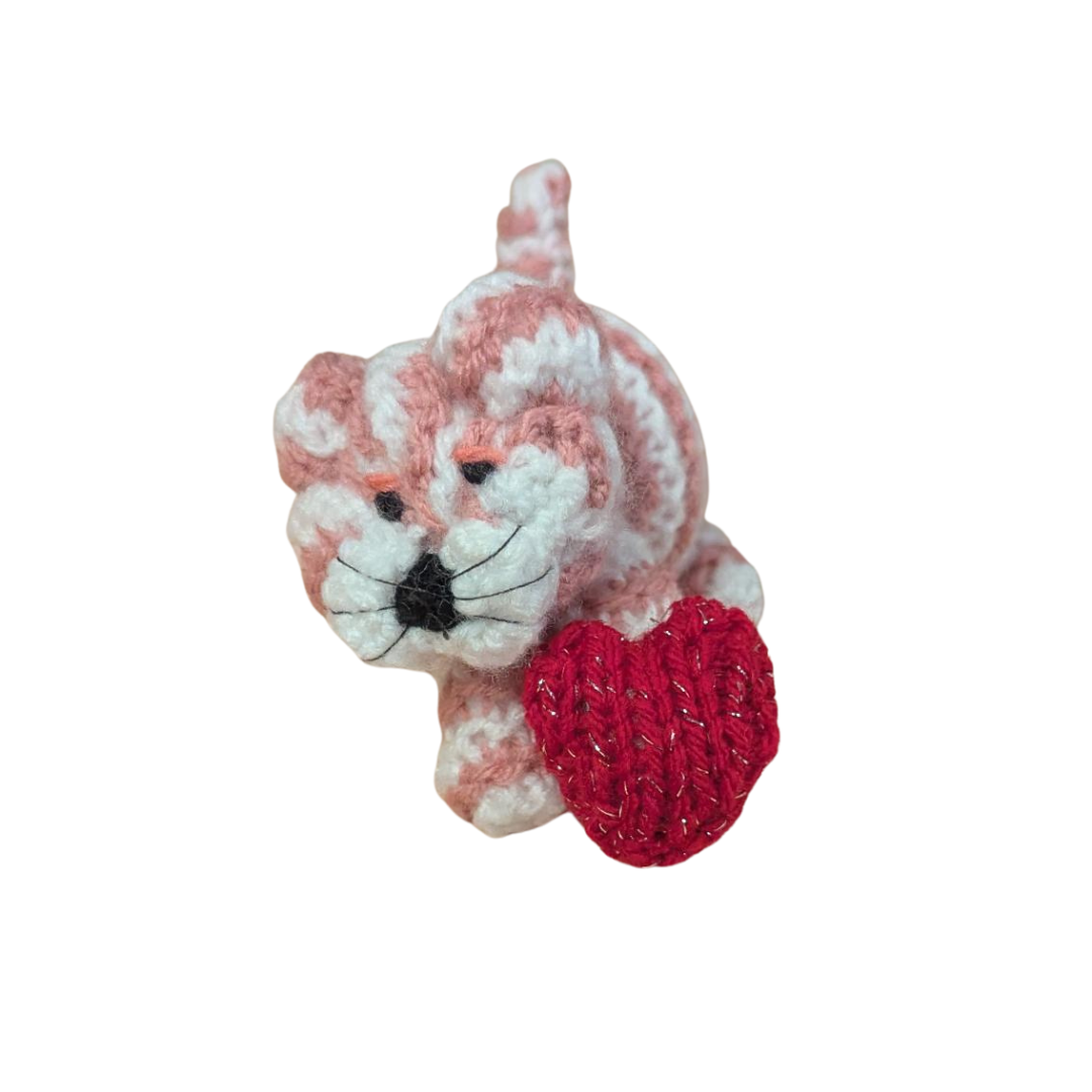 Bagpuss Knit Heart