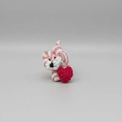Bagpuss Knit Heart