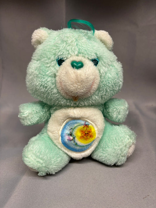 Vintage Original 1980's Care Bear  8" Bedtime Bear Plush Pre-love