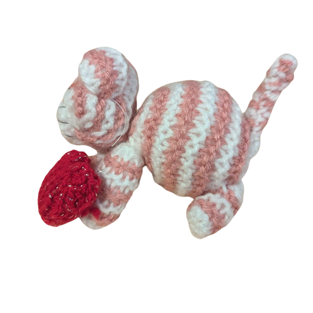 Bagpuss Knit Heart