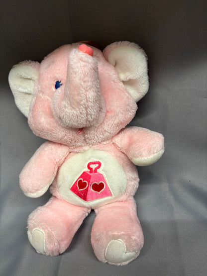 Vintage Original 1980's Care Bear Cousin 12" Lotsa Heart Plush Pre-love