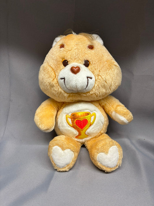 Vintage Original 1980's Care Bear Cousin 12" Champ Bear Plush Pre-love