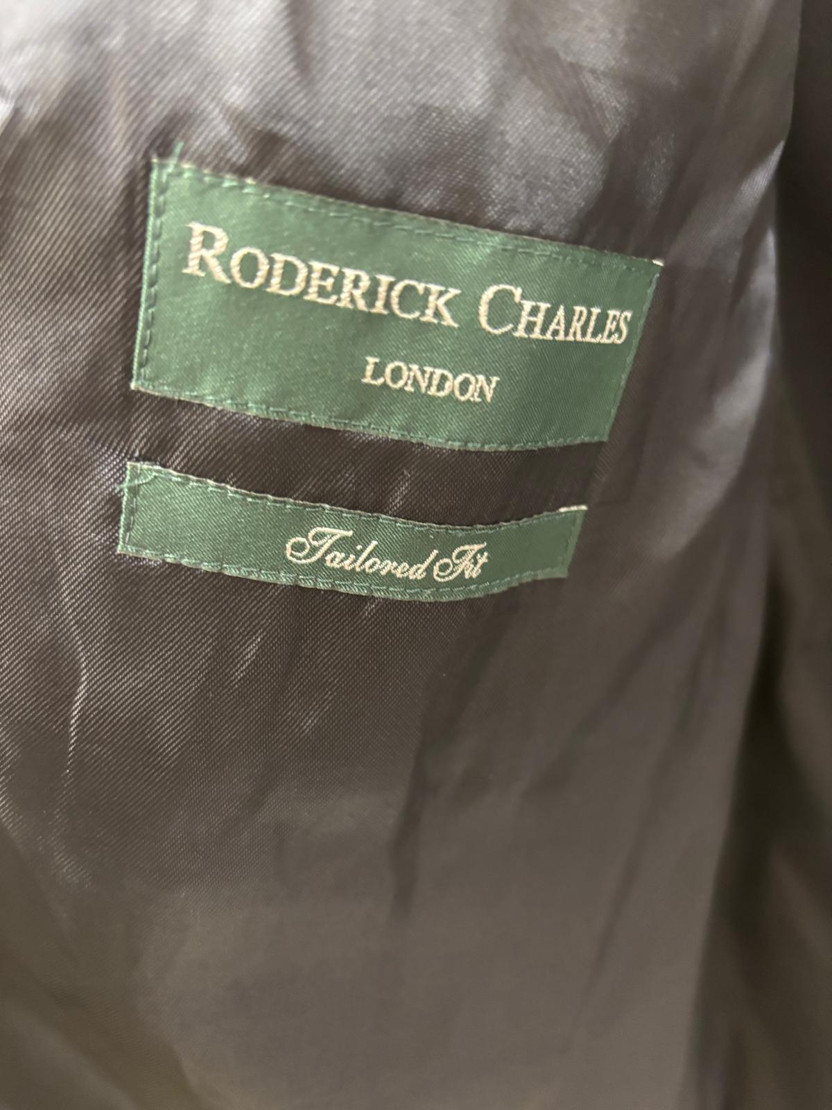 Roderick Charles Blue Suit Blazer Jacket Size Extra Large XL