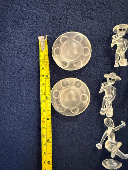 ALIEN  RESIN FIGURINES - GOOD CONDITION