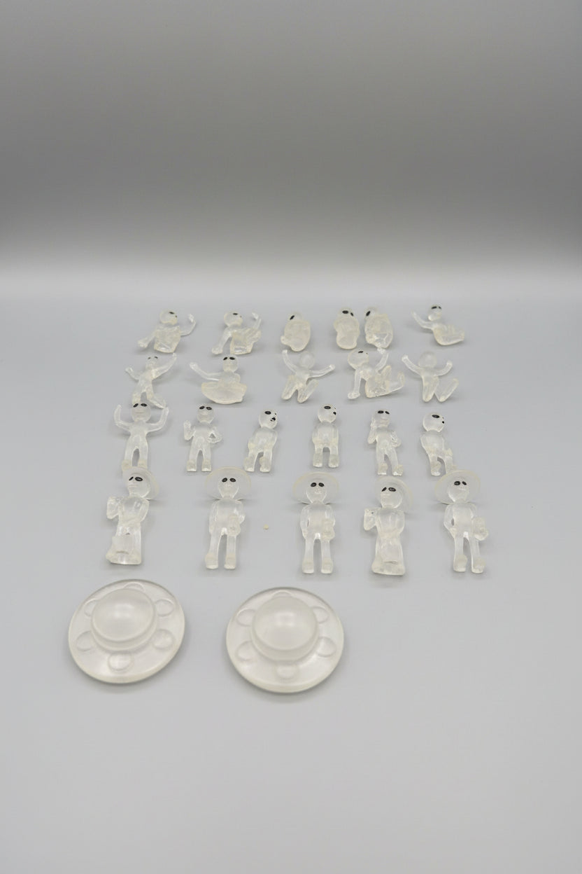 ALIEN  RESIN FIGURINES - GOOD CONDITION