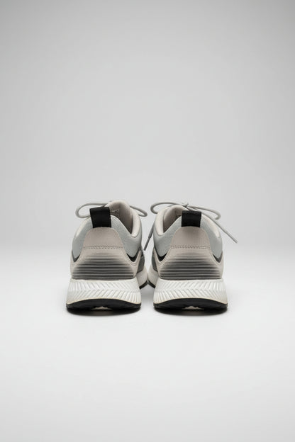 Hugo Boss Grey Trainers EU 41 Lace-Up Sneakers