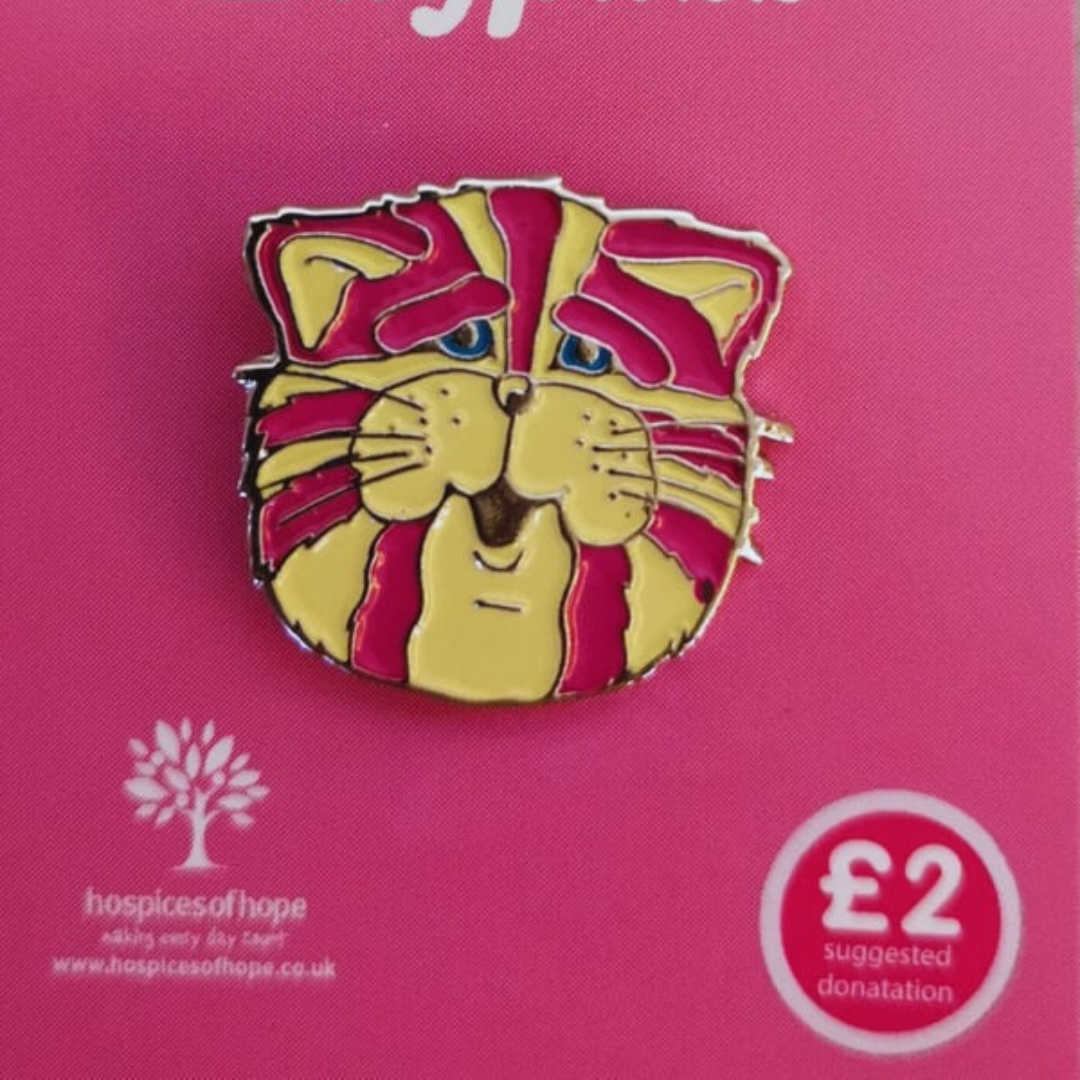 Bagpuss pin badge: 'Bagpuss Face'