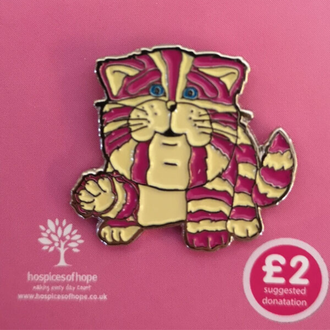 Bagpuss pin badge: 'Bagpuss Waving'