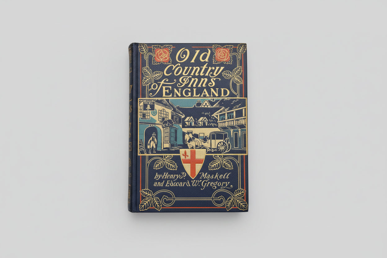 Old Country Inns England Hardback Book - By Henry P. Maskel & Edward W. Gregory