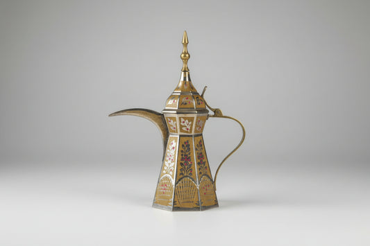 Arabic Antique Dallah Coffee Pot - GOOD USED CONDITION