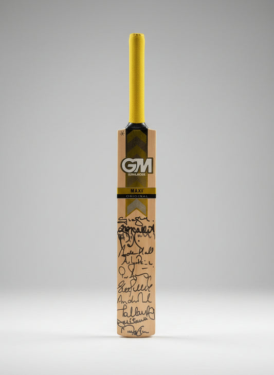 South African Signed Cricket Bat Collectible Memorabilia Andre Nell