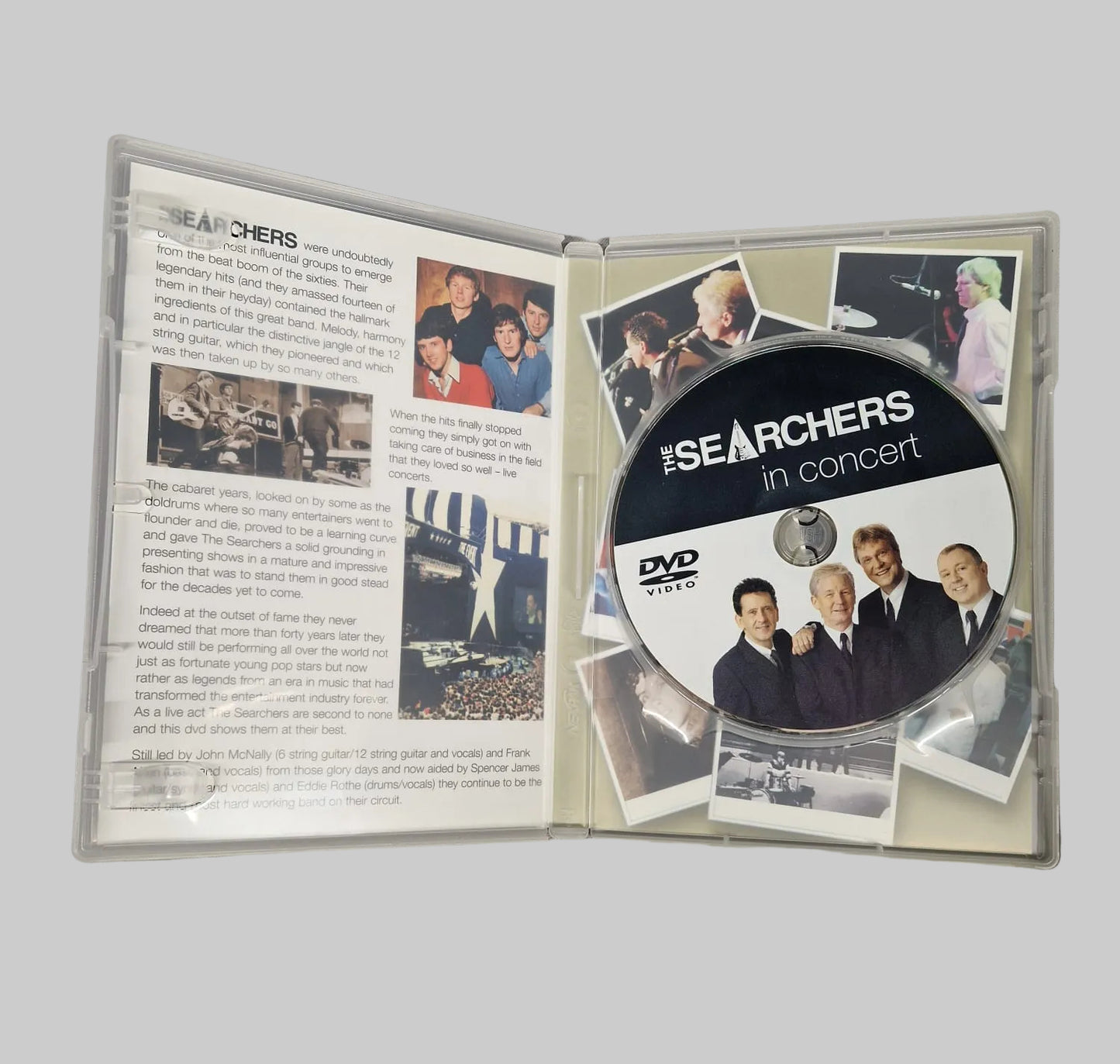 THE SEARCHERS IN CONCERT SIGNED DVD