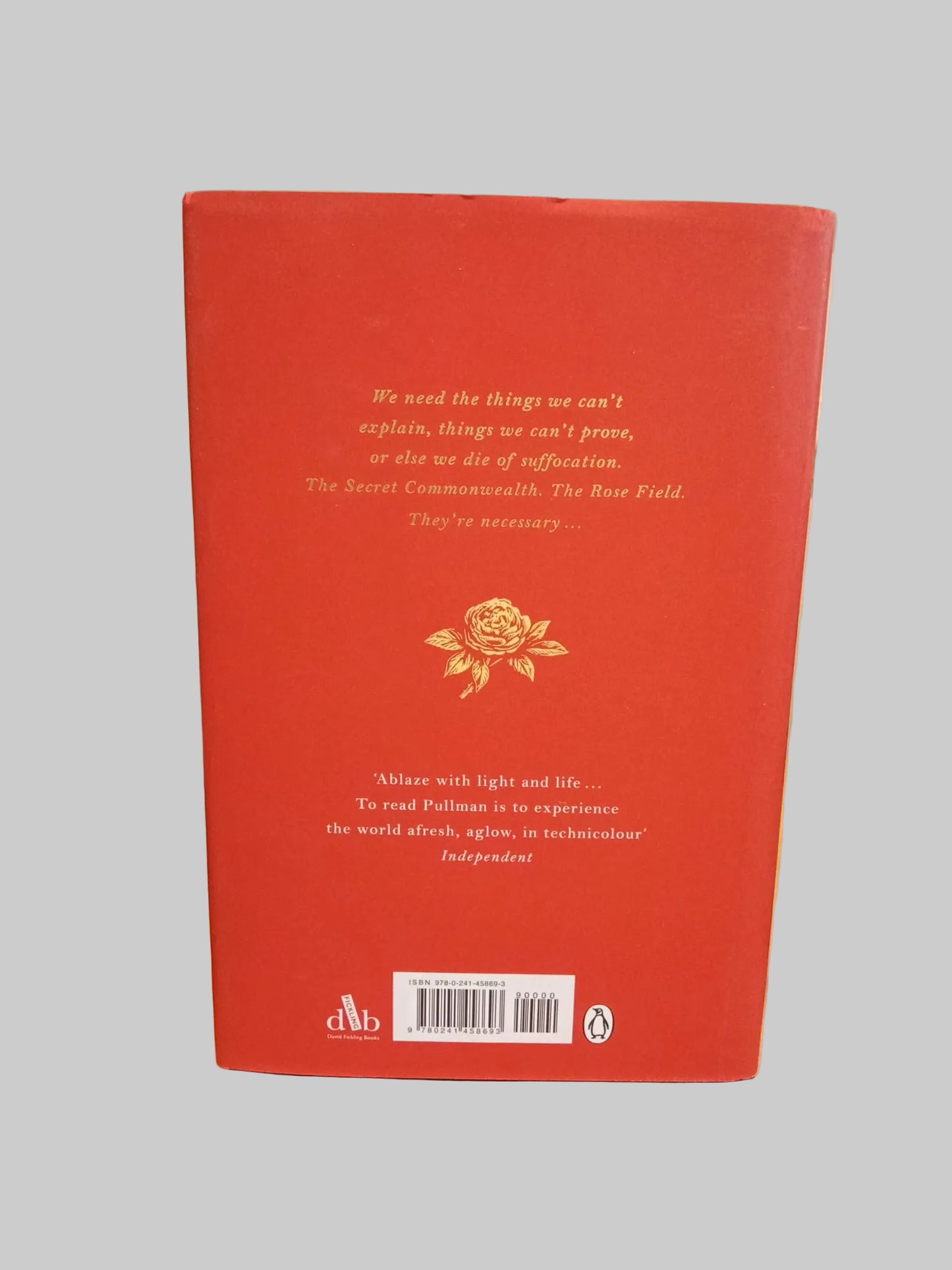 Philip Pullman The Book of Dust Volume Three The Rose Field Hardback - Good Condition