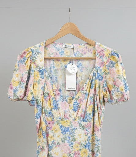 BNWT Stradivarious Floral Spring Dress UK L