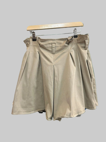 RAG & BONE New York Khaki Brown Shorts/Skort UK 10 US 6 (USED)